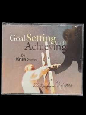 NEW - AUDIO CD's GOAL SETTING & ACHIEVING+THE IMIGRANTS ATTITUDE-BY KRISH DHANAM